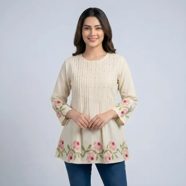 Embroidered Top